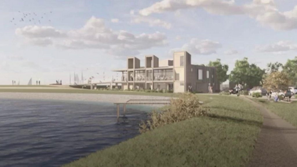 Welsh Water plans watersports centre for Cardiff reservoirs BBC News