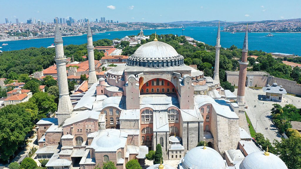 Sophia turki hagia Sejarah Hagia