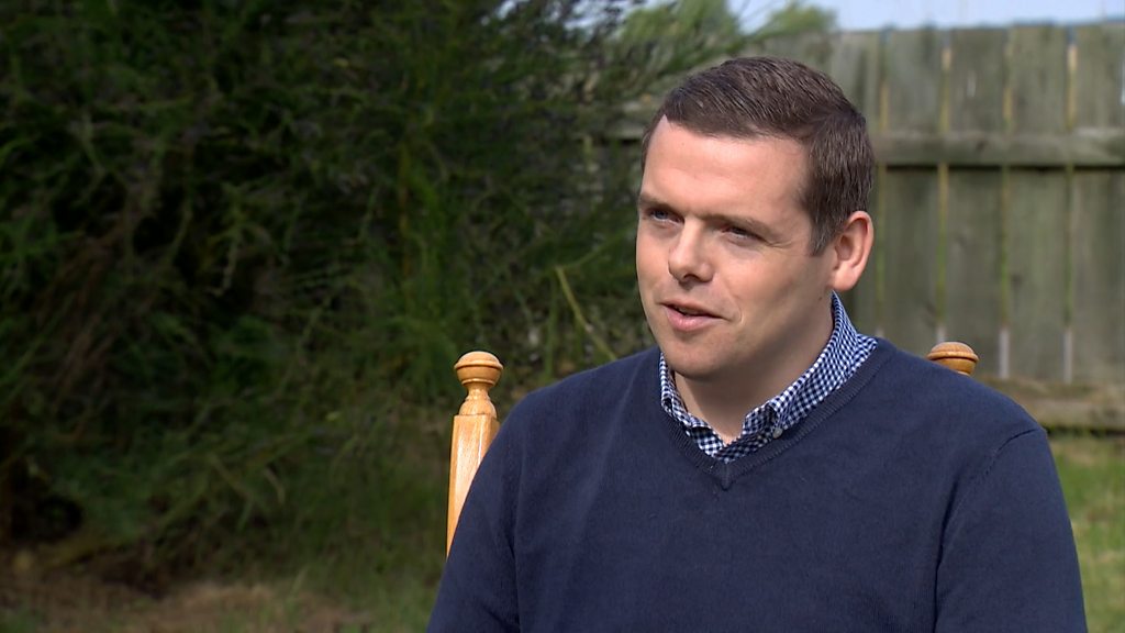 Douglas Ross Scottish Conservative Leader Vows To Stand Up To PM   P08p8s7r 