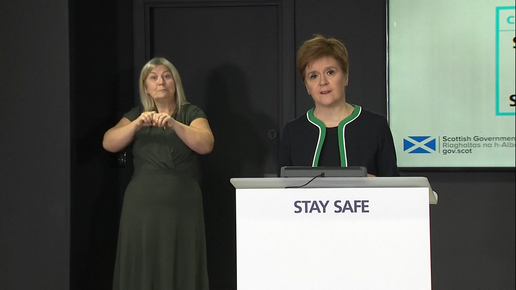 Face coverings for Scottish high schools