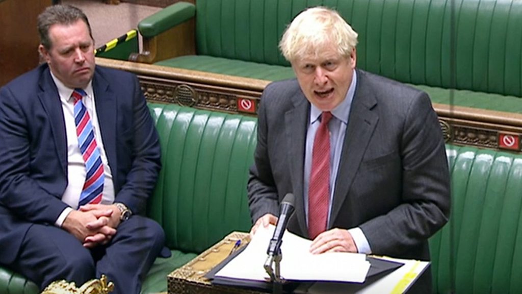 Coronavirus: 'We've reached a perilous turning point', says Boris Johnson