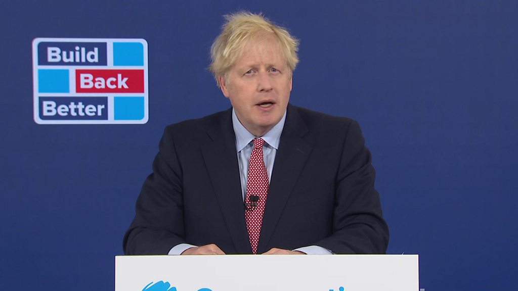 Boris Johnson: PM lays out vision of post-Covid UK - BBC News