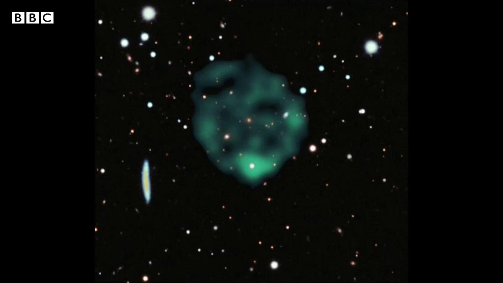澳大利亞天文學家首次在宇宙中觀測到 神秘圓盤 c 英伦网
