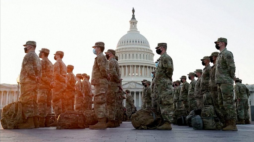 Jelang pelantikan Biden: AS kerahkan 25.000 tentara amankan Washington