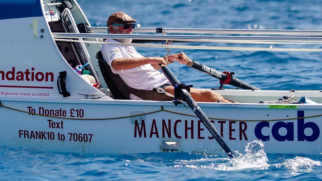 Oldest man to complete toughest Atlantic row raises 1m BBC News