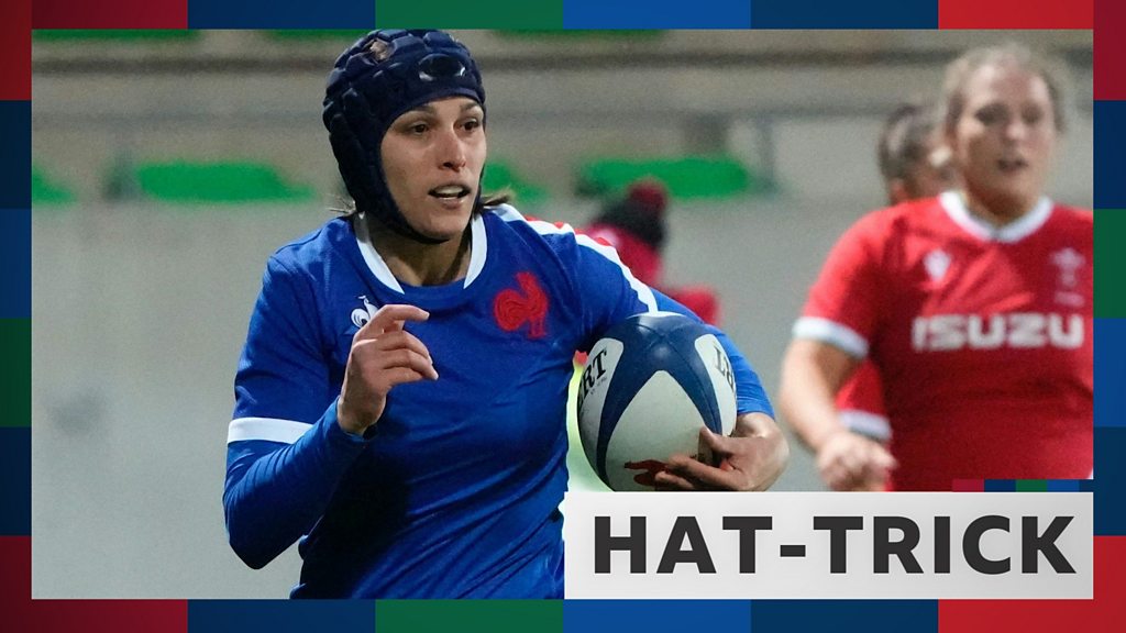 Women S Six Nations France 53 0 Wales Boujard Scores Fine Hat Trick c Sport