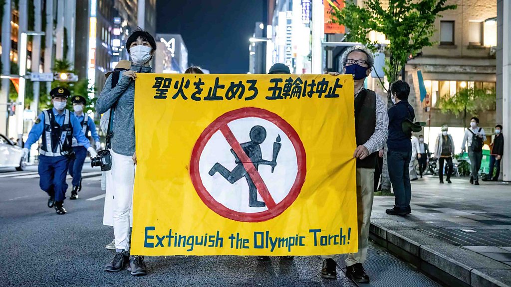 คนญี่ปุ่นต้านจัด "โตเกียว โอลิมปิก" ช่วงโควิด-19 ระบาด ...