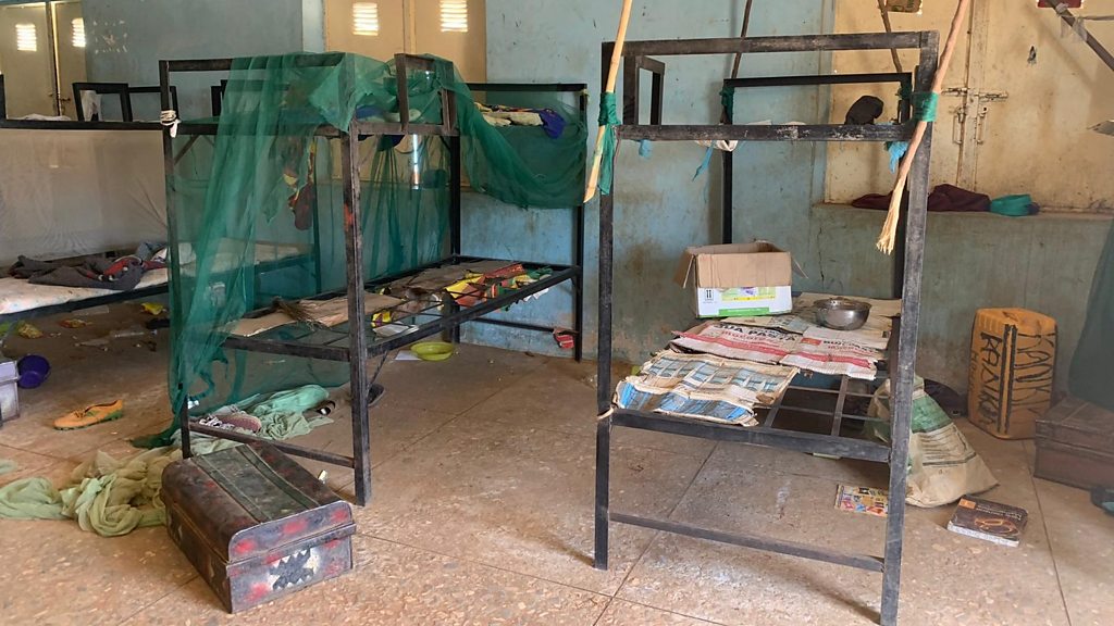 The children were part of a group taken from an Islamic school in north-west Nigeria