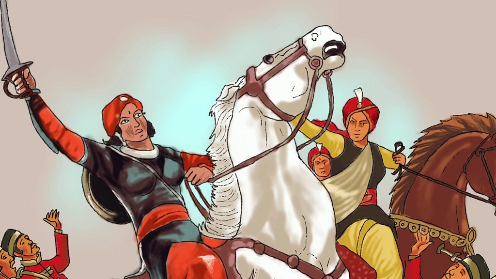 Dress Cartoon Rani Pari Wala Cartoon झलकारी बाई