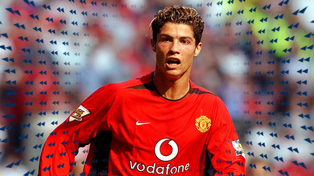 Cristiano Ronaldo Twenty years on from Portugal star s Manchester United debut BBC Sport