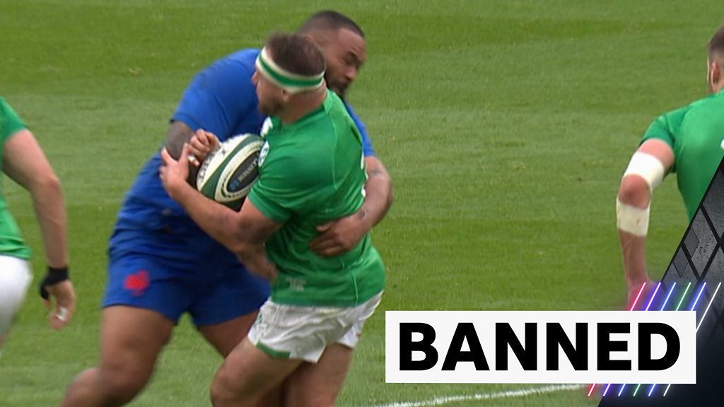 France prop Uini Atonio cited for tackle on Ireland hooker Rob