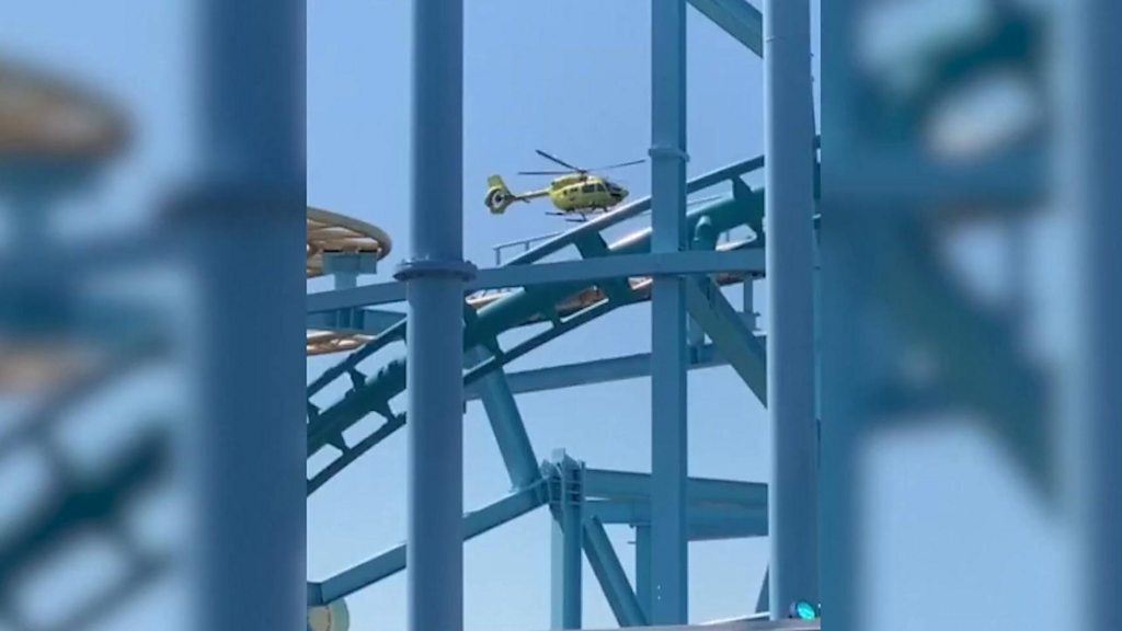 Gr na Lund Rollercoaster accident in Sweden leaves one dead