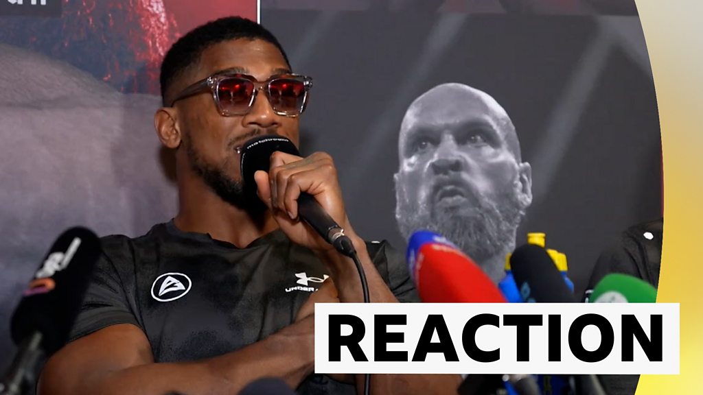 Anthony Joshua v Robert Helenius: Briton wins with one-punch knockout in  round seven - BBC Sport