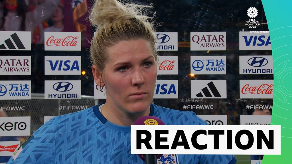 BBC pundit and England legend Ellen White in tears on live TV after England  storm into historic Women's World Cup final