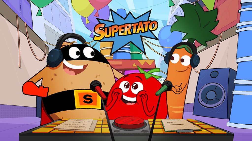 Supertato The Tato Radio Show Party Time BBC Sounds