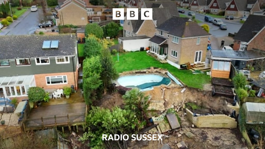 St Leonards homes evacuated as landslip grows BBC Sounds