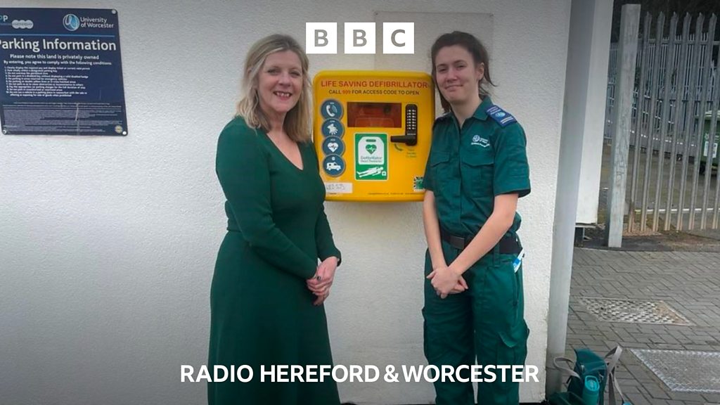 Worcester students 'overwhelmed' by defib donation BBC Sounds