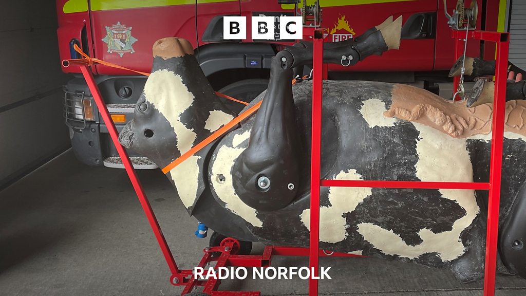 The ‘cow’ putting Norfolk firefighters to the test - BBC Sounds