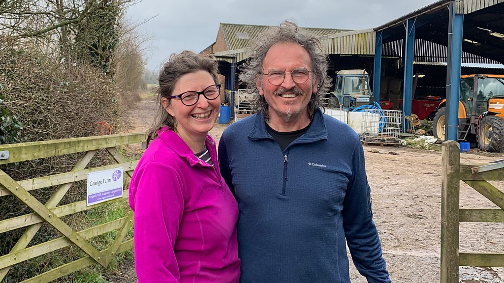 At first the Willoughbys tried to close a bridlepath on the new farm but now they welcome horse-riders. They've opened the farm and encourage grown-ups and children onto the land. When the BBC visited them there were kids finding big worms and analysing soil and a couple of cyclists passing through.