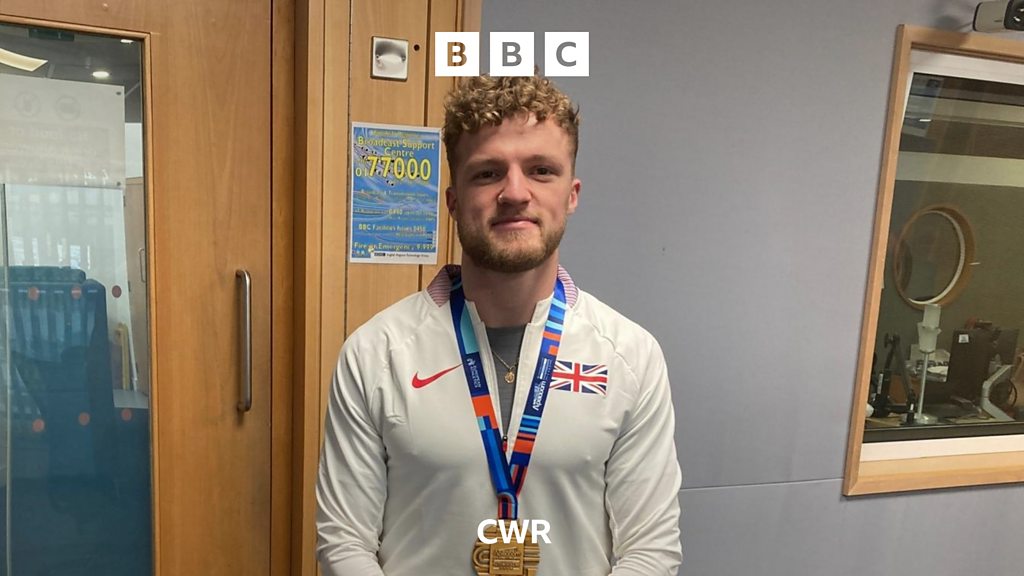 Relay runner from Rugby on bronze medal victory with Team GB! - BBC Sounds