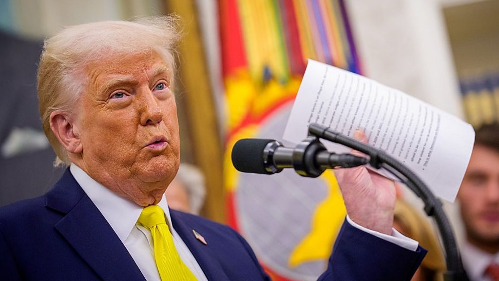 Trump says US will 'pass' on Ukraine peace talks if no progress soon - BBC News