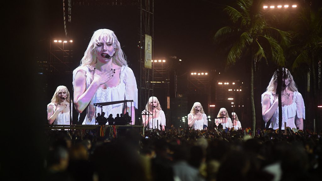 Two million people attend free Lady Gaga concert in Brazil