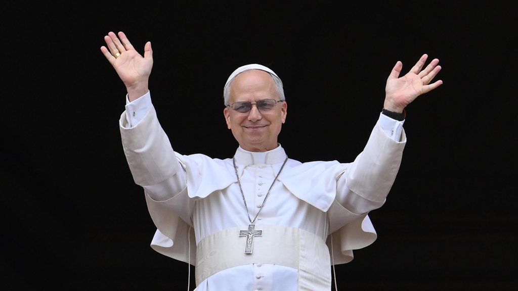 Pope Leo appeals for no more war in first Sunday address