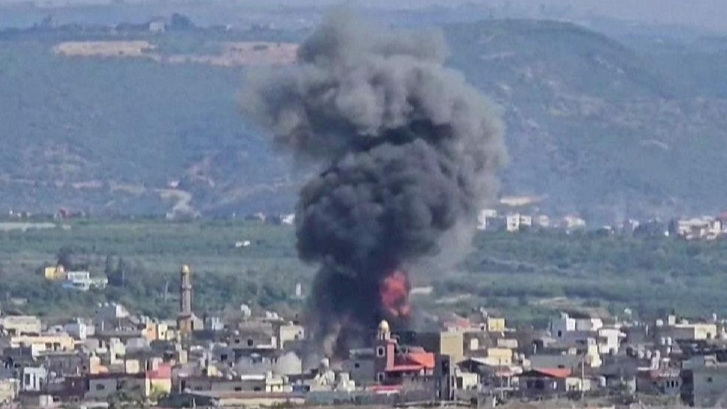 イスラエル、ヒズボラ攻撃強化を首相が表明 軍はレバノン各地攻撃