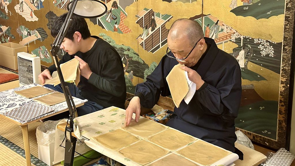 Kanazawa makes 99% of all gold leaf produced in Japan (Credit: Karen Gardiner)