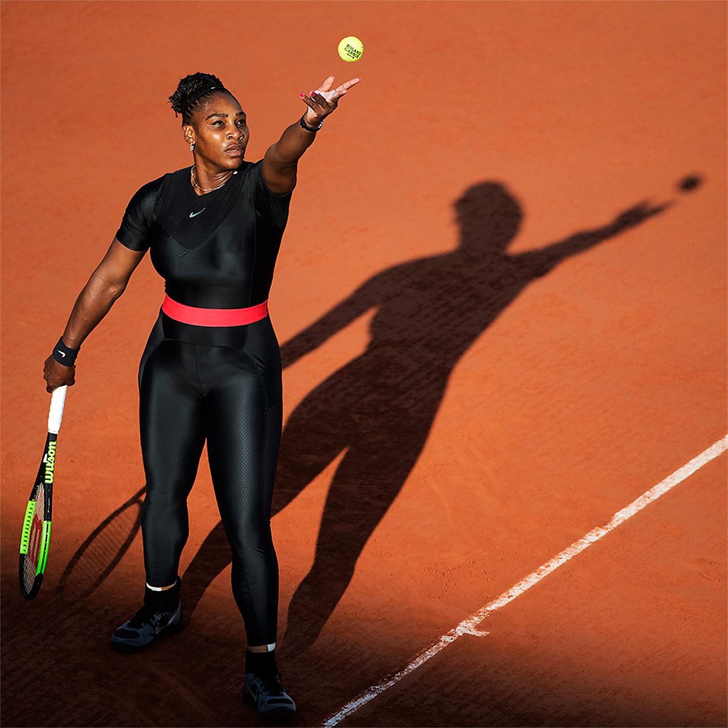 After Williams wore a catsuit at the French Open, French Tennis Federation President Bernard Giudicelli said that Roland Garros would introduce a dress code (Credit: Getty Images)