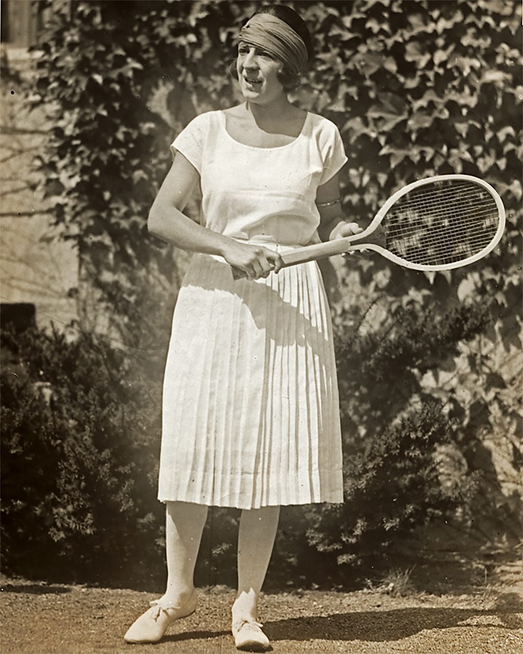 Lenglen was the first tennis World Number one, winning eight Grand Slam singles titles (Credit: Getty Images)