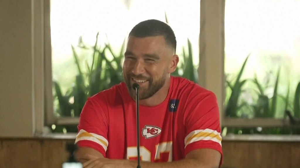 Travis Kelce on his engagement to Taylor Swift