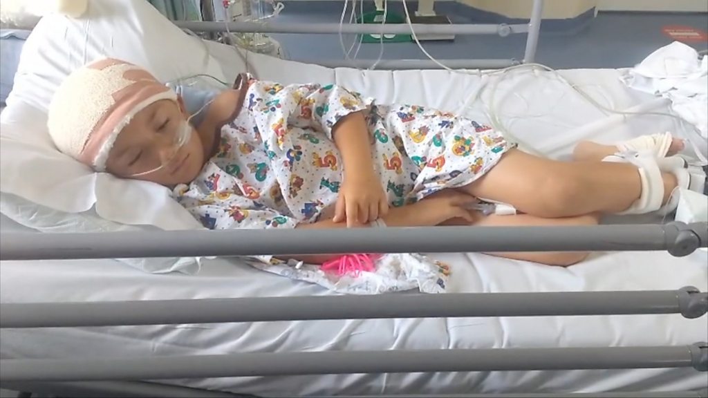 Boy Learns To Walk Again After Life-saving Brain Tumour Surgery