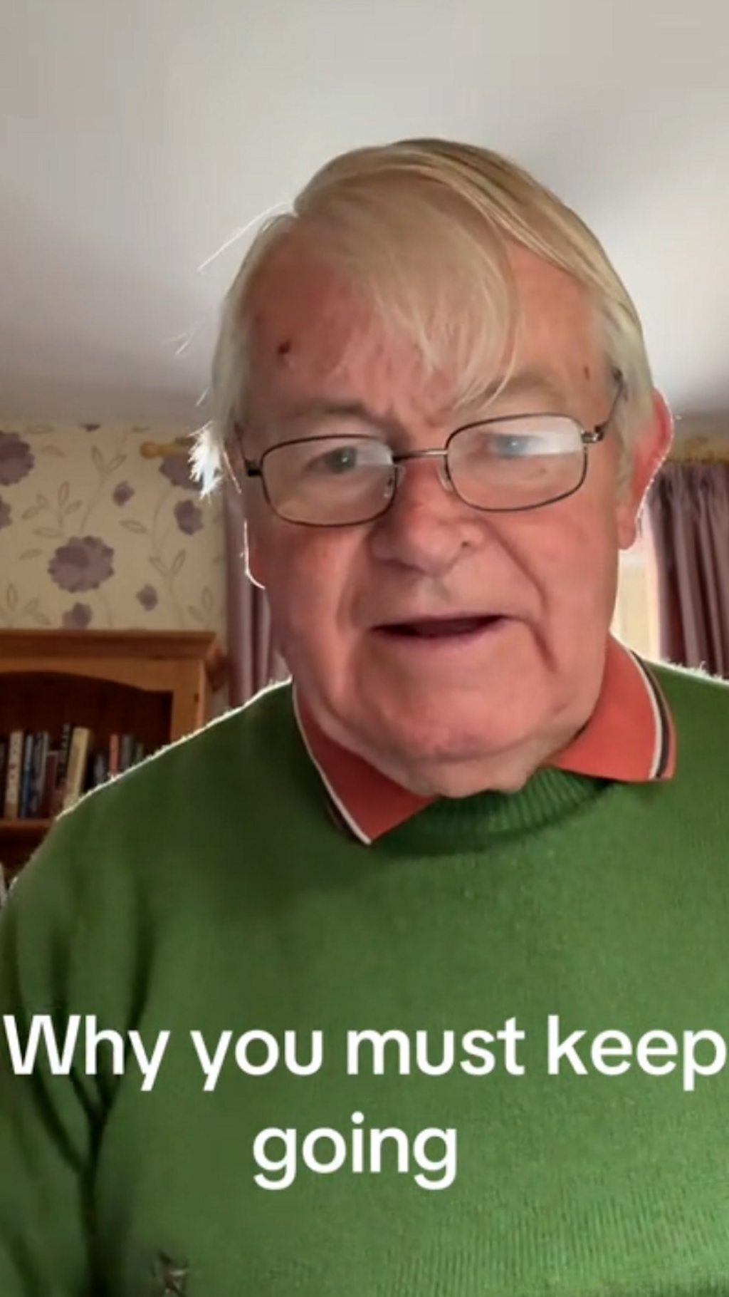 81-year-old reaches millions with positivity on TikTok