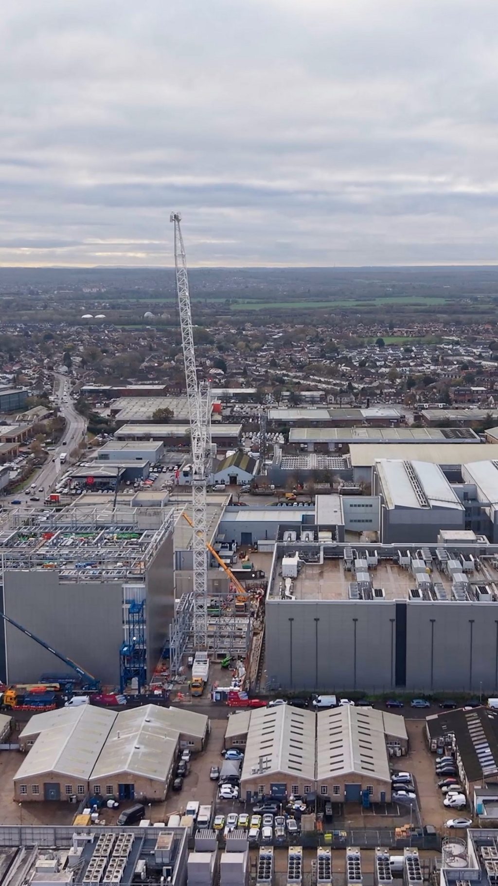 Why is Slough in Berkshire home to so many data centres?