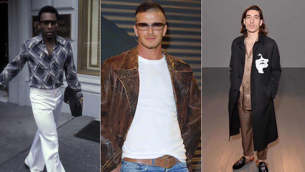 Footballers have always been fashionistas despite what 'yer da' might