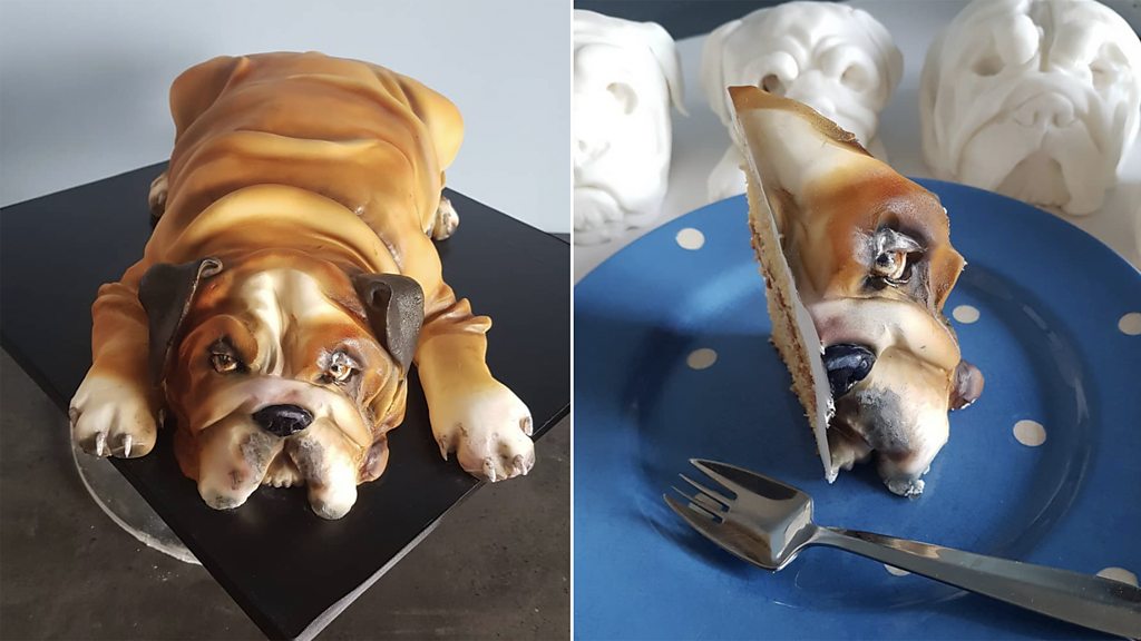 Realistic pug cake cheap