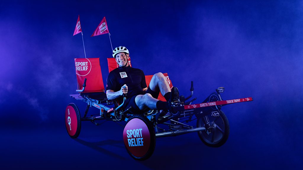 Gareth Thomas' Tour de Trophy for Sport Relief