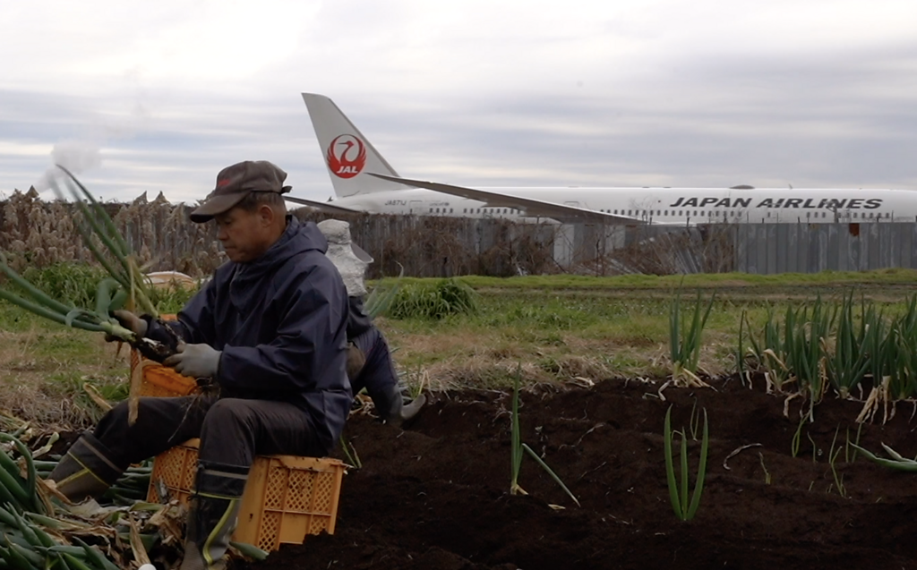 The man living at an international airport