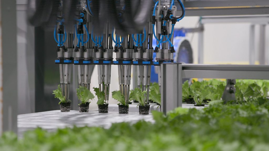 The first fully automated farms