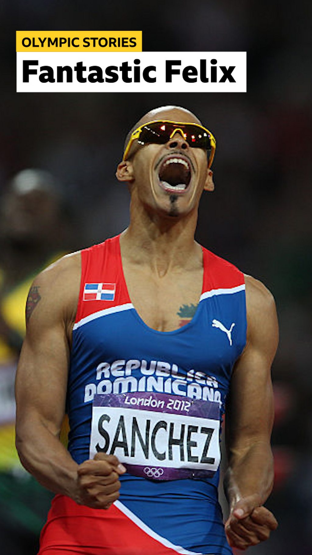 Felix Sanchez Olympic Gold