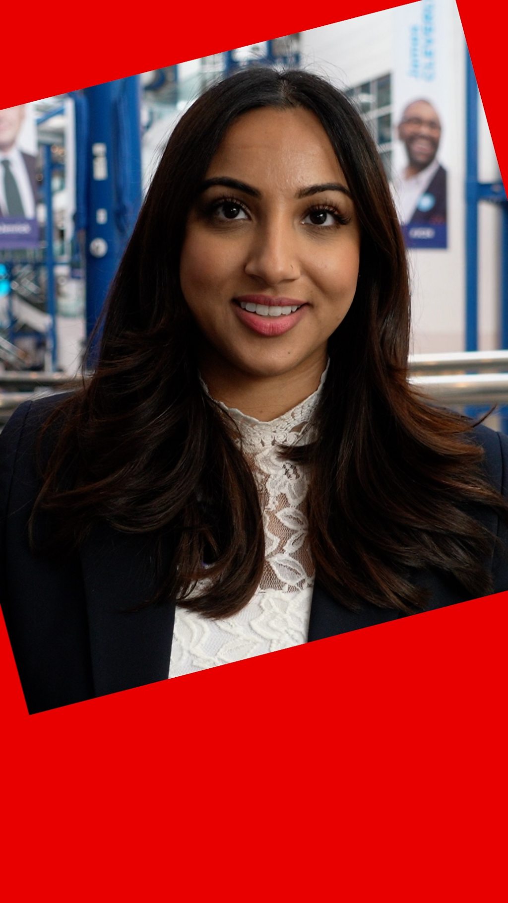 Shivani Raja at the Conservative Party Conference