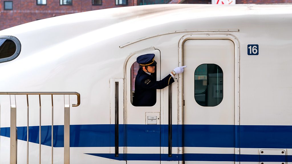 Inside Japan's speedy Shinkansen bullet train