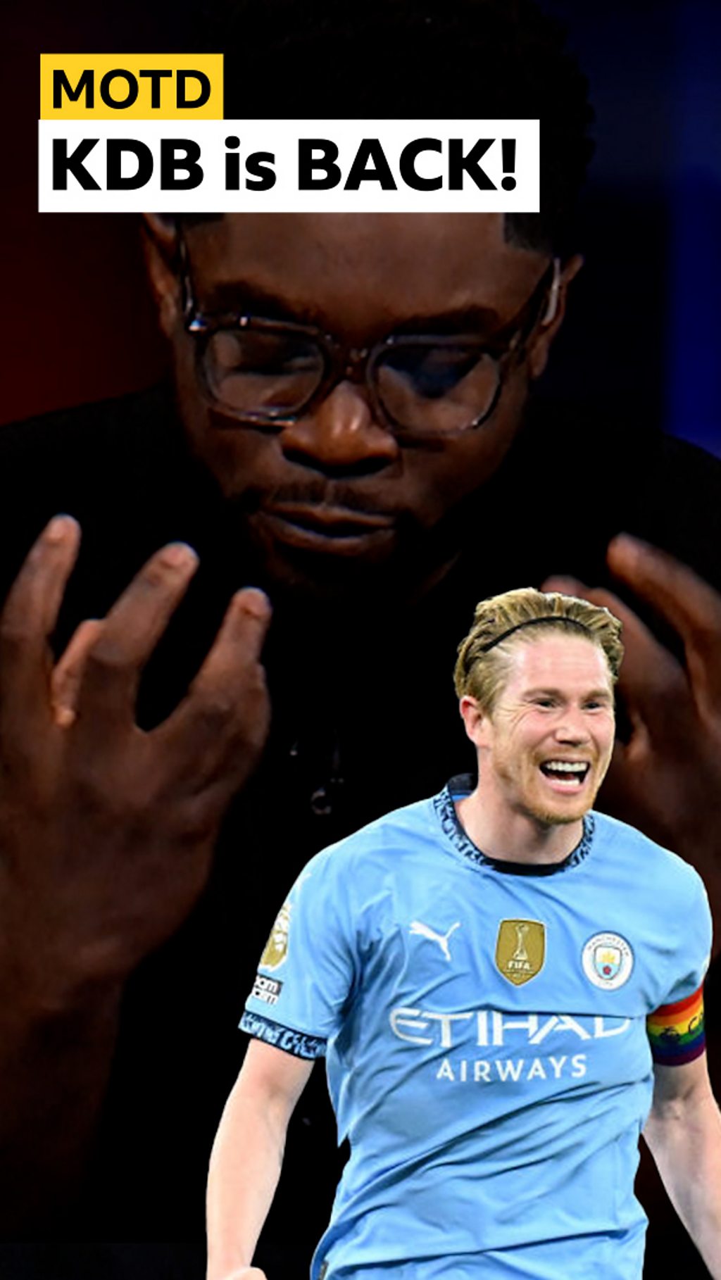 Micah Richards and Kevin de Bruyne