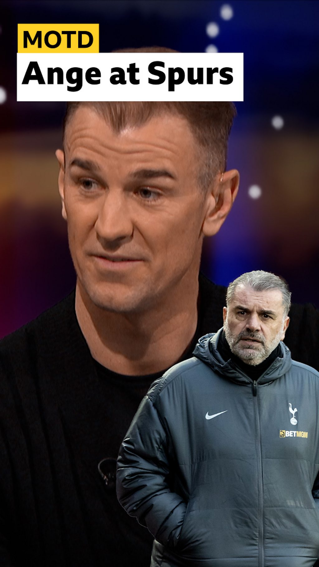 Joe Hart talking on Match of the Day