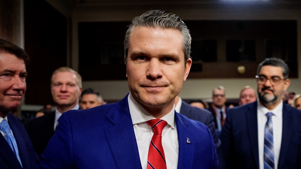 Trump's defence chief pick Pete Hegseth questioned over alcohol use and  views on women in military, in Senate grilling - live updates - BBC News