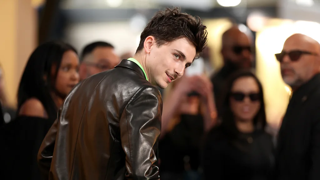 Timothée Chalamet at the the 31st Annual Screen Actors Guild Awards (credit: Getty Images)