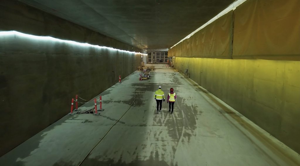 Building the world's largest underwater tunnel