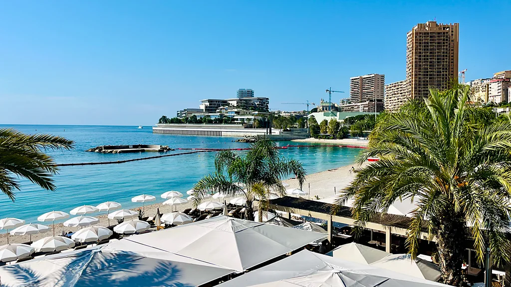 A quarter of Monaco is built on reclaimed land, including beachfront Larvotto and the new Mareterra district (Credit: Chrissie McClatchie)