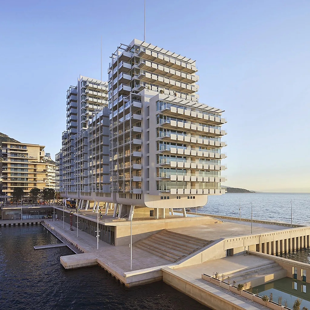 The district is dominated by Le Renzo, a residential development designed by celebrated architect Renzo Pian (Credit: Hufton+Crow)